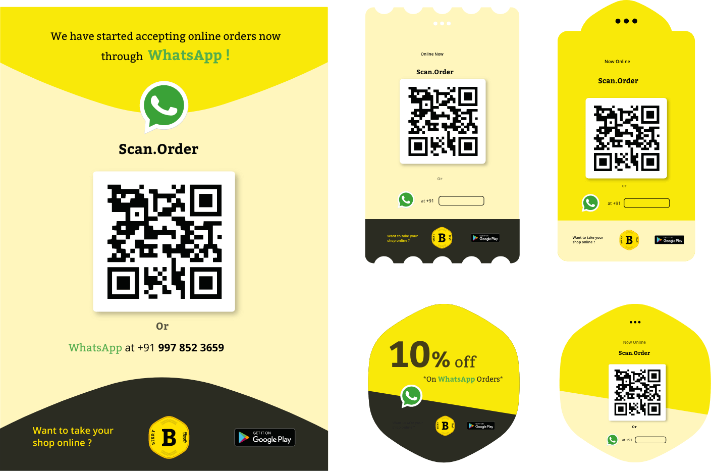 Designs of Print media as part of Complete Branding Solutions by Semiqolon